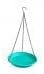 Hanging Bird Feeder and Waterer Tray Bird Food Tray Outdoor Birdbath Hanging Backyard Birdbath for Garden Balcony Trees Lawn, Green