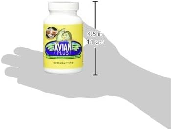 Zoo Med Laboratories Bzma374 Avian Plus Bird Vitamins, 4 oz (976610)