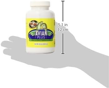 Zoo Med Laboratories BZMA378 Avian Plus Bird Vitamins, 8-Ounce