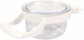 3 Detachable Small Bird Cage Food Water Feeder Cups Small Hoppers Canary Parrot Hanging Transparent Acrylic Feeding Bowls Parakeet Cockatiel Budgie Hamster Ferret Set of 3 Clear Hopper Feeders 2 oz