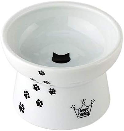 Necoichi Raised Cat Bowl Dining Tray (Bowl Set with Dining Tray)