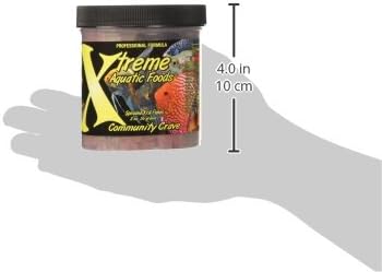 Xtreme Community Crave Flake - Krill & Spirulina Blend for Vibrant Colors, Immune Support and Digestive Health, Tropical & Freshwater Fish Nutrition – Premium Community Aquarium Food (2oz)