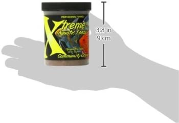 Xtreme Community Crave Flake - Krill & Spirulina Blend for Vibrant Colors, Immune Support and Digestive Health, Tropical & Freshwater Fish Nutrition – Premium Community Aquarium Food (1oz)