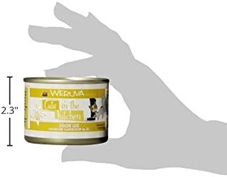 Weruva Cats in The Kitchen, Goldie Lox with Chicken & Salmon Au Jus Cat Food, 6oz Can (Pack of 24)