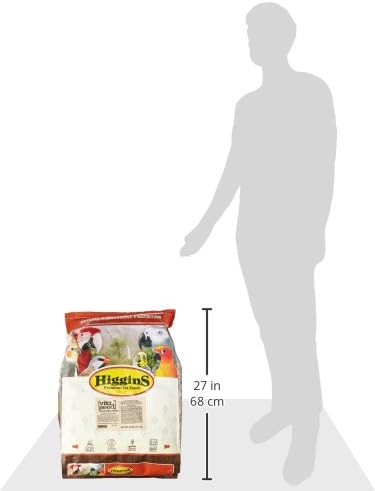 Higgins 466150 Vita Seed Conure Lovebird Food For Birds, 25-Pound