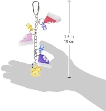 Super Bird Creations SB903 Baby Steps Bird Toy, Small Bird Size, 6.5" x 2"