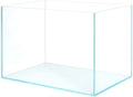 Small Nano Tall Rimless Tank, Glass Fish Tank, Betta Fish Tank, Aquarium (2.85 Gal, 11.8x6.7x7.8 inch)
