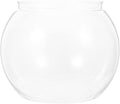 Plastic Fish Bowl Vases Small Aquarium Tank Bubble Bowl Round Bowl Terrarium Globe Flower Vase for Candy Drinks Carnival Games Prizes Centerpieces and Party Decoration