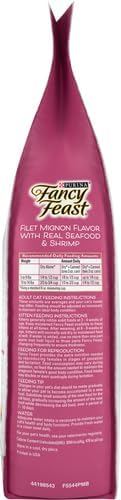 Fancy Feast Purina Filet Mignon Flavor with Real Seafood & Shrimp Dry Cat Food (7 Pound (Pack of 1))