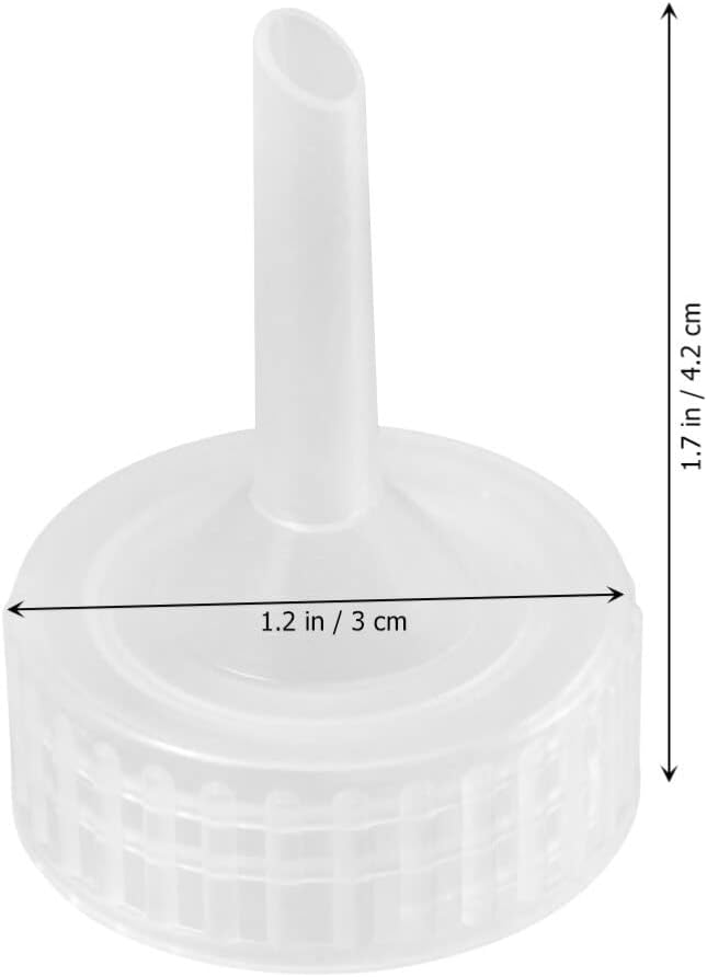 POPETPOP 15pcs Plastic Shrimp Hatching Cap for Aquarium Fish Tank Easy to Install Convenient Feeding Compatible Bottles for Shrimp Breeding