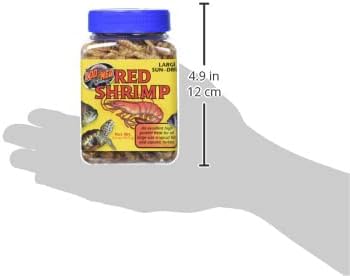 Zoo Med Sun Dried Large Red Shrimp, 2-1/2-Ounce