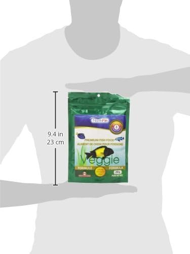 Northfin Veggie Fish Food Formula – Slow Sinking Pellets for Herbivorous Fish (2mm, 250g) | Premium Organic Kelp-Based Diet with Spirulina & Astaxanthin for Enhanced Color & Digestive Health