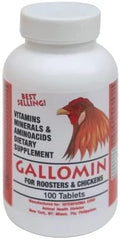 INTERFARMA Gallomin 100 Tablets Rooster Medicina Gallos Finos
