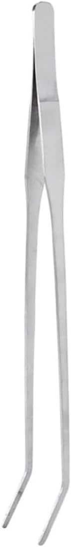 3pcs Stainless Steel Curved Tip Tweezers for Aquatic Plants Ergonomic Fish Tank Plant Tongs for Easy Trimming and Maintenance of Aquarium Flora