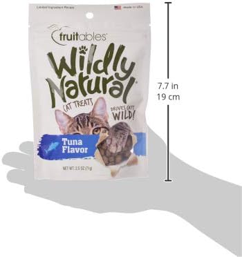 Wildly Natural Cat Treats, Tuna Flavor, 2.5 oz (Pack of 2)