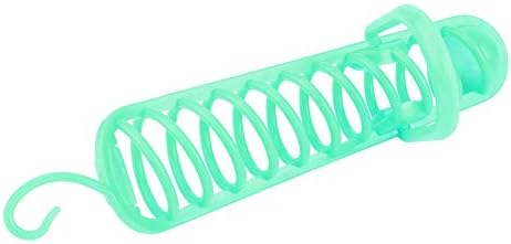 Parrots Food Basket, Birds Feeding Perch Stand Fruit Vegetable Container Birds Feeders Plastic Parrot Bird Cage Hanging Foraging Toys(Green)