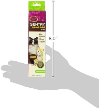 Sentry PET Care Hairball Relief for Cats,Malt Flavor,4.4 Ounces,(Pack of 2)