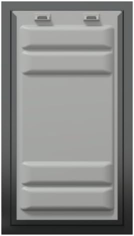 Endura Flap Pet Door for Walls in Black | Energy-Efficient Single Flap Design for Wall Installations | All-Weather Protection with All-Metal Telescoping Tunnel | Black, XXL, Single Flap