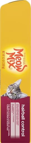 Meow Mix Hairball Control Dry Cat Food | 6.3 Pound | Pack of 2