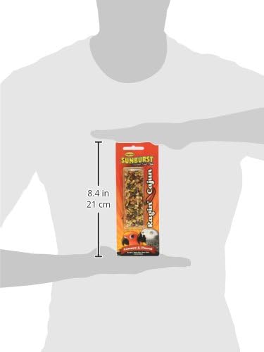 Higgins Group Higgins Ragin' Cajun Stix Parrot 1.8 Oz Treat, 1Count, One Size
