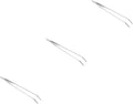Didiseaon 3pcs Long Curved Tweezers Aquarium Plant Care Tools Stainless Steel Aquatic Plant Tongs Sharp Blade for Easy Trimming for Aquarium Decor
