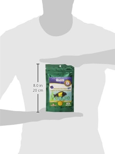 Northfin Veggie Fish Food Formula – Slow Sinking Pellets for Herbivorous Fish (2mm, 100g) | Premium Organic Kelp-Based Diet with Spirulina & Astaxanthin for Enhanced Color & Digestive Health