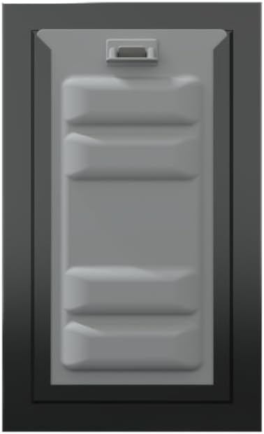 Endura Flap Pet Door for Walls in Black | Energy-Efficient Single Flap Design for Wall Installations | All-Weather Protection with All-Metal Telescoping Tunnel | Black, Small, Single Flap