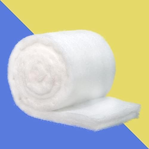 The 2 Gallon Betta Fish Tank Starter kit Comes with White Cotton and is Replaced Every 2-3 Days to Ensure Good Water Quality for Fighting Fish, Shrimp, Guppy Jellyfish