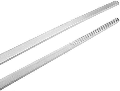 Bettomshin Aquarium Tank Aquatic Plant Tools Sets, 3 in 1 Anti-Rust Aquatic Plant Aquascaping Tool, Stainless Steel Aquarium Tweezers(15inch) and Scrapers, for Fish Starter Kits & Aquariums Tank