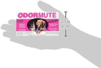 Doggie Dooley Odormute, Unscented - 3oz Cleaning Powder Concentrate - Break Down Pet Odor on Carpets, Fabrics and Kennels - Mix-with-Water Cleaning Formula, Makes Up to 3 Gallons