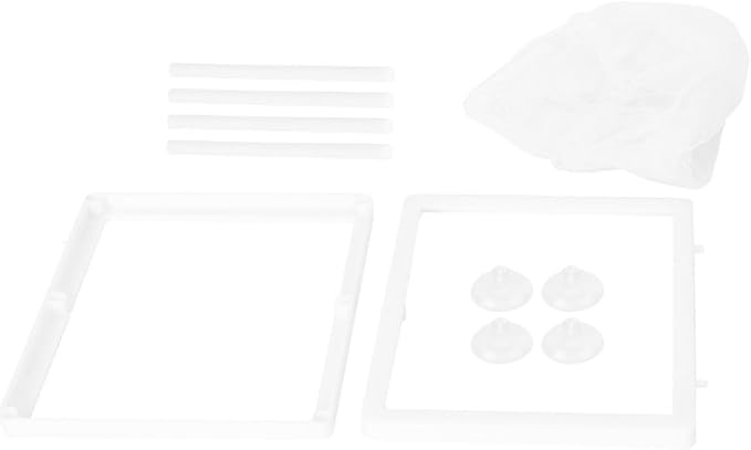 Aquarium Breeder Box with Suction Cups Partition Design Detachable Isolation Hatchery for Fish Fry Tank Breeding(S)