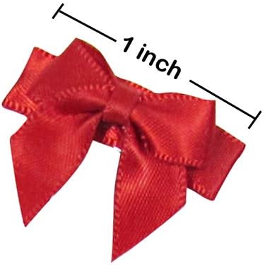 Cute Puppy Supplies Dog Accessories for Large and Medium Dogs - Hair Bows and Pet Grooming Products - 8ct Small Dog Bows Girl Hair Clips (1 inch)