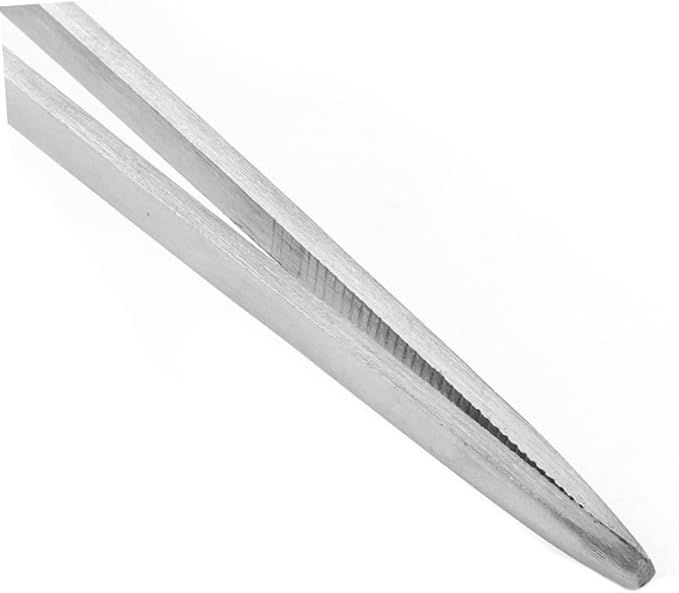 Beaupretty 38cm Straight Aquatic Plant Tongs Stainless Steel Fish Tank Plant Ergonomic Tip for Easy Removal