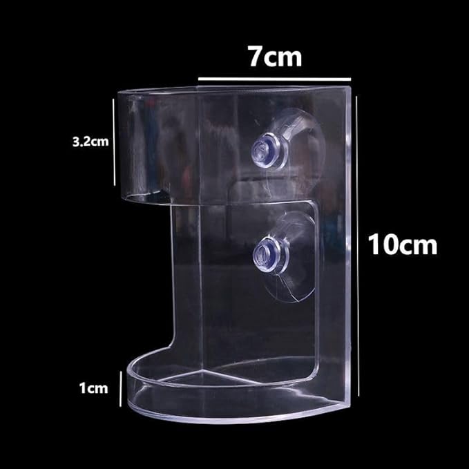 Floating Transparent Plastic Fish Tank Feeding Bowl Tray for Aquarium Breeding Tanks and Keeping Small Tropical Fish