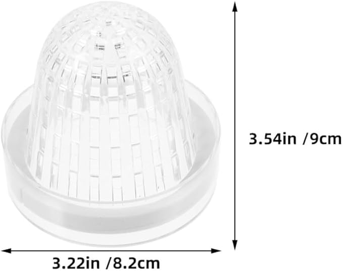 SUPVOX 2pcs Aquarium Breeding Box Transparent Floating Incubator for Fish Tank Isolation for Guppies and Fry Safe Protective Space for Mother Fish and