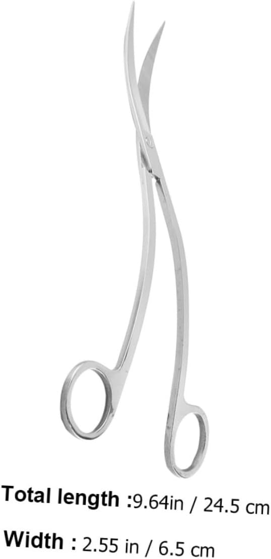 Stainless Steel Wave for Aquatic Plants Trimming Tools for Aquarium Maintenance Rustproof Design for Smooth Cutting and Easy Handling for Low-growing Carpet Plants