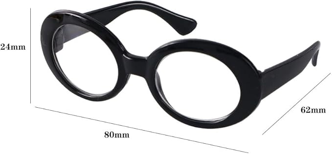 Vctitil 5 Pcs Cat Sunglasses Dog Sunglasses Cosplay Photo Props Birthday Party Outdoor Activities Funny Pet Accessoires for Small Dog or Cat