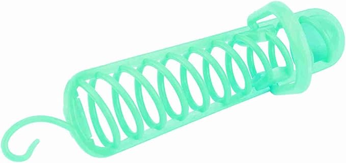 Bird Food Basket for Fruit Vegetable, Plastic Parrots Feeder Hollow Basket, 9.8in Parrot Food Basket for Birds with Perch, Green Parrot Feeding Basket for Bird, 1Pcs