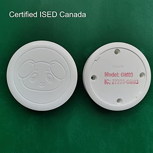 EverNary Dog Door Bell, Wireless Doggie Doorbells for Potty Training, Door Bell for Dogs to Go Outside, Dog Bells (White, 1 Receiver + 2 Transmitters)