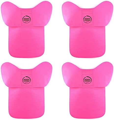DOWN UNDER OUTDOORS 4 Pack Very Very Small PVC Chicken Saddles, Bantams, Young Birds