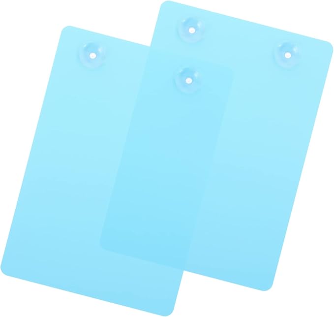 DOITOOL 4pcs Fish Tank Plate for Guppies Live Breeding Suction Cup Installation Plastic Fish Breeding Supplies