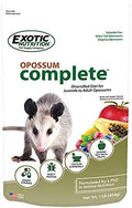 Opossum Complete 4 LB | Nutritional Healthy Pellet Diet | Food for Short-Tailed & Virginia Opossums