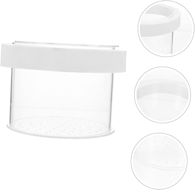 BESPORTBLE Fish Breeding Box Acrylic Isolation Tank for Aquariums Floating Fish Box Transparent Cover Increases Survival Rate and Hatching