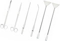 1Set Fish Tank Cleaning Kit Durable Cleaning Tools for Aquariums Includes Tweezers Spatula and Scissors Essential Cleaning Tools for Water Grass