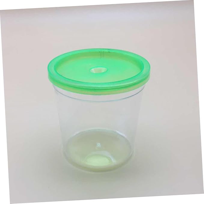 Transparent Jellyfish Cup for Betta Fish Small Aquarium Flower Arrangement Durable Clear Acrylic 3.03X2.87X2.48 Inches
