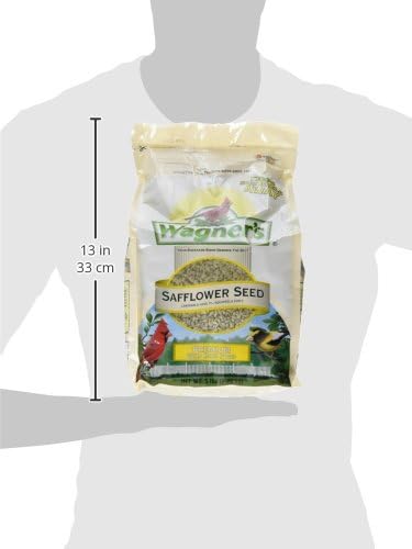 Wagner's 57075 Safflower Seed Wild Bird Food, 5-Pound Bag (Pack of 2)