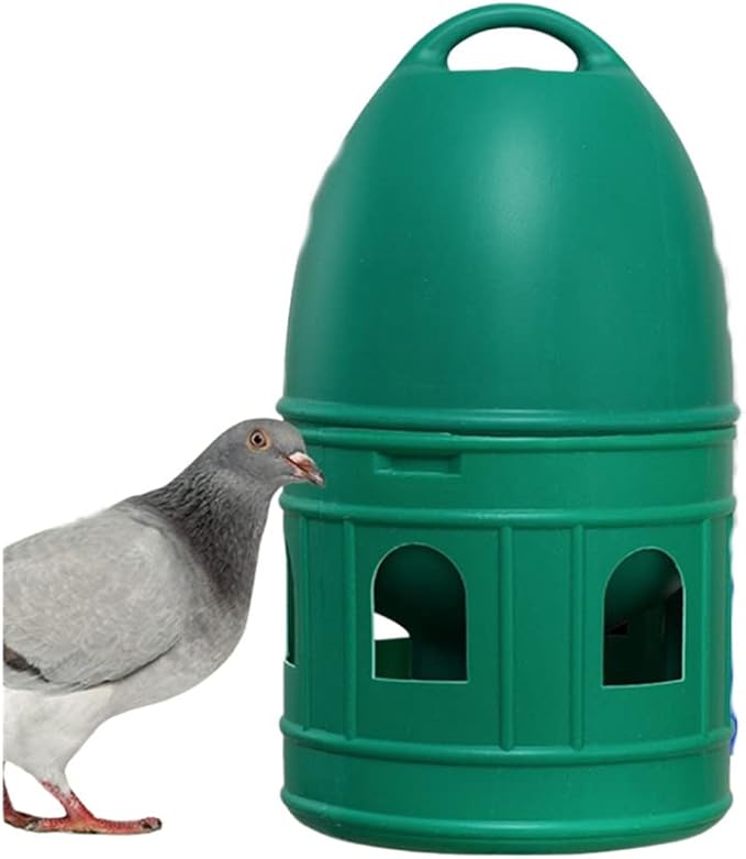 Pigeon Drinker Pigeon Water Dispenser Plastic Drinker Bird Water Pot Container Water Automatic Feeders Supplies 5L