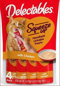 Hartz Delectables Squeeze Up Chicken Cat Treats 4ct