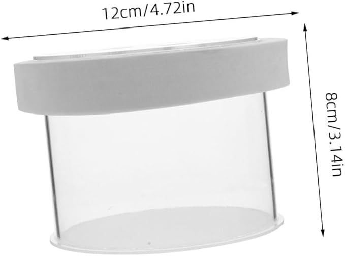 BESPORTBLE Floating Fish Tank Isolation Box Durable Acrylic Aquarium Breeding Box for Fish with Design for Guppy Shrimp Clownfish for Fish Enthusiasts