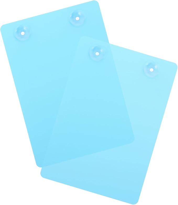 DOITOOL 4pcs Fish Tank Plate for Guppies Live Breeding Suction Cup Installation Plastic Fish Breeding Supplies